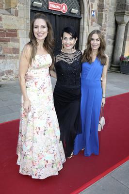 Mara Bergmann, Sibylle Nicolai, Jule G?lsdorf-stock-foto