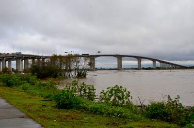 Rain causes disruption in the metropolitan region of Porto Alegre, in Rio Grande do Sul-stock-photo