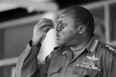 Idi Amin Dada-stock-foto