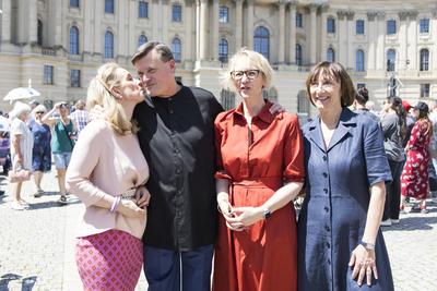 "Staatsoper f?r alle", Gratiskonzert auf dem Bebelplatz, Berlin, 22.06.2025-stock-foto