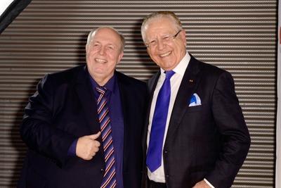 Bildnummer: 60746372  Datum: 21.11.2013  Copyright: imago/Future Image     Reiner Calmund und Heinz Horrmann beim 18. RTL-Spendenmarathon zugusten verschiedener Kinder- und Jugendprojekte in den MP Mediaparks NRW. H?rth, 21.11.2013 Foto:xP.xMertensx/xFuturexImage People Entertainment Pressetermin soziales Engagement xdp x0x 2013 quer Fu?ballfunktion?r Journalist Gastronomiekritiker Spendensammlung Unterhaltung Entertainment Kultur Prominenz Benefiz Charity-stock-photo