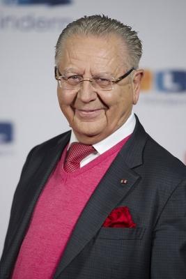 Heinz HORRMANN Gastro Kritiker Portraet Portr?t Portrait angeschnittenes Einzelbild Einzelmoti-stock-foto