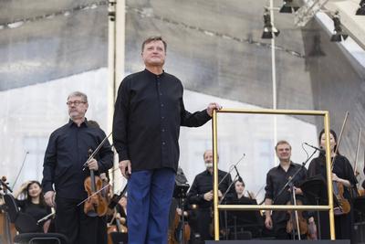 "Staatsoper f?r alle", Gratiskonzert auf dem Bebelplatz, Berlin, 22.06.2025-stock-foto