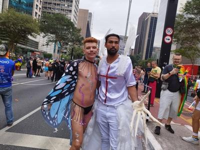 29th LGBT+ Pride Parade in Sao Paulo-stock-photo