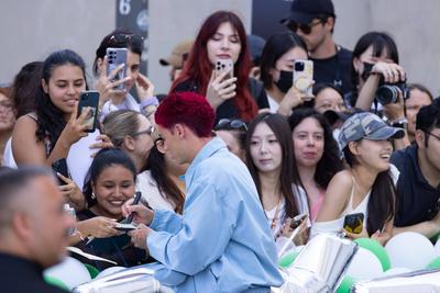 News - Prada - Arrivals - Milan Fashion Week - Menswear Spring/Summer 2026-stock-foto