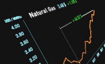 Gas price moving up.-stock-foto