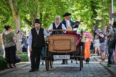 Merseburger Schlossfestspiele, Traditioneller Schlossfestumzug, Motto: 'Merseburg im Wandel der Zeit - Zwischen Aufstand, Herrschaft und Wissen',22.06.2025-stock-photo