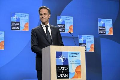 NATO summit in The Hague-stock-photo