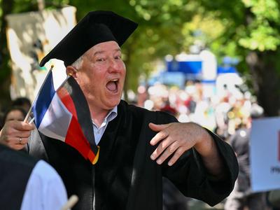 Merseburger Schlossfestspiele, Traditioneller Schlossfestumzug, Motto: 'Merseburg im Wandel der Zeit - Zwischen Aufstand, Herrschaft und Wissen',22.06.2025-stock-photo