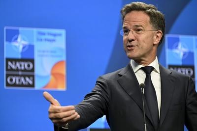 NATO summit in The Hague-stock-photo