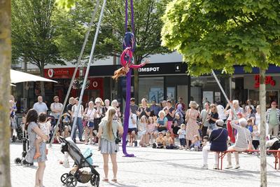 Darmstadt Zirkusstadt-stock-foto
