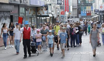 Darmstadt Zirkusstadt-stock-foto