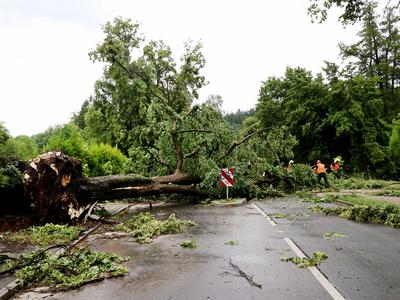 Unwetter-stock-foto