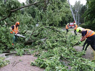 Unwetter-stock-foto