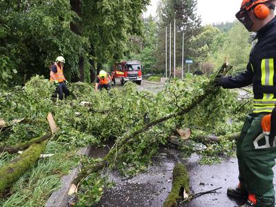 Unwetter-stock-foto