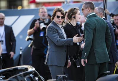 Tom Cruise, Brad Pitt-stock-photo