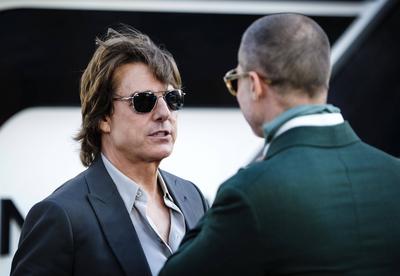 Tom Cruise, Brad Pitt-stock-photo