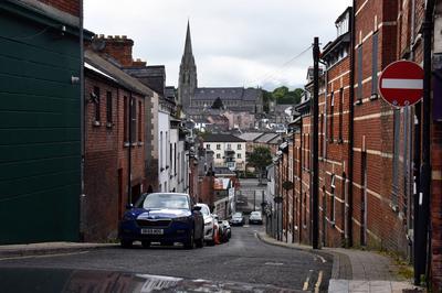 Irland, Derry, 07.07.2022 Als Blutsonntag oder auch Blutiger Sonntag wird ein Massaker an unbewaffneten Zivilisten am 30-stock-foto