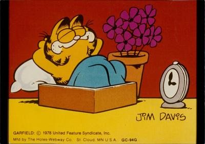 Zeichentrickfilm Garfield Szenenfoto zum Zeichentrickfilm Garfield , Autor: Jim Davis, Regie: Phil Roman. *** Nur redakt-stock-photo