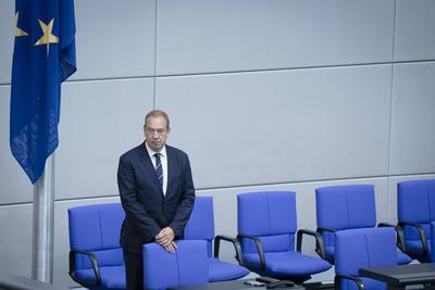 Sitzungswoche, Bundestag-stock-foto