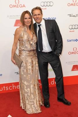 Christian Tramitz und Anette Tramitz 40. Deutscher Filmball im Bayerischen Hof in Muenchen. *** Christian Tramitz and An-stock-foto