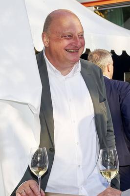 Olaf Glaeseker beim Sommerfest der Landesvertretung Niedersachsen in der Vertretung des Landes Niedersachsen beim Bund.-stock-foto