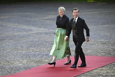 Social dinner hosted by His Majesty King Willem-Alexander, 2025 Nato Summit in the Hague-stock-photo