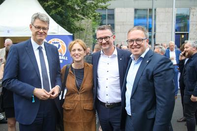 Sommerfest in der Vertretung des Freistaats Th?ringen beim Bund-stock-foto