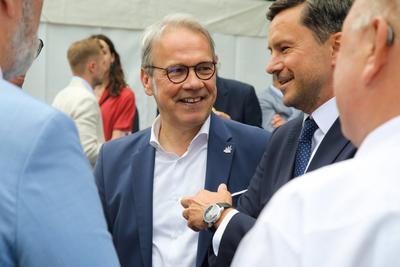 Sommerfest in der Vertretung des Freistaats Th?ringen beim Bund-stock-foto