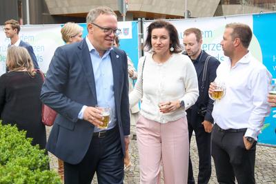 Sommerfest in der Vertretung des Freistaats Th?ringen beim Bund-stock-foto
