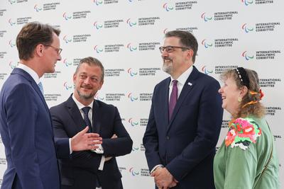 Er?ffnung des IPC Campus in Bonn - 24.06.2025-stock-photo