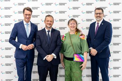 Er?ffnung des IPC Campus in Bonn - 24.06.2025-stock-photo