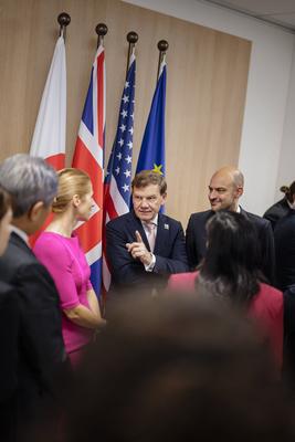 Gipfeltreffen der NATO-stock-photo