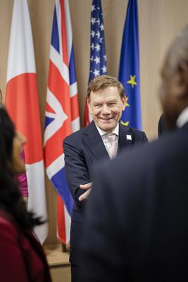 Gipfeltreffen der NATO-stock-photo