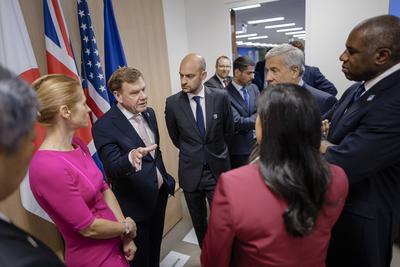 Gipfeltreffen der NATO-stock-photo