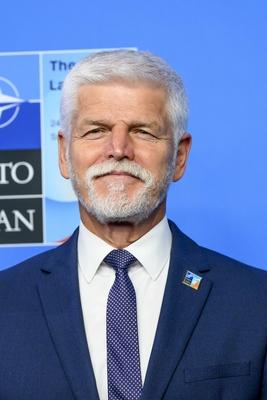 NATO Summit - Heads of State and Government Arrive at World Forum, Den Haag, The Netherlands-stock-photo