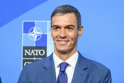 NATO Summit - Heads of State and Government Arrive at World Forum, Den Haag, The Netherlands-stock-photo