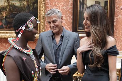 King Charles at King's Trust Awards reception-stock-photo