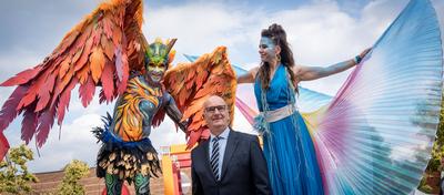 Brandenburger Sommerabend 2025 - Sommerfest des Landes Brandenburg in Potsdam, organisiert von der Landesregierung Brandenburg und dem WirtschaftsForum Brandenburg e.V.-stock-photo