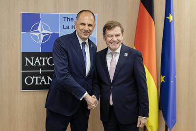 Gipfeltreffen der NATO-stock-photo