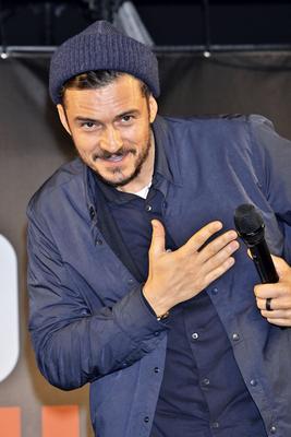 Orlando Bloom auf der 4. Tokyo Comic Con 2019 in der Makuhari Messe. Chiba, 24.11.2019 *** Orlando Bloom at the 4 Tokyo-stock-foto
