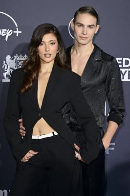 Grace Zakhour und Armin Rausch bei der Verleihung vom Blauer Panther - TV & Streaming Award 2024 in der BMW Welt. M?nche-stock-foto
