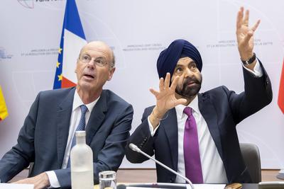 Debate as part of the 12th Paris Forum-stock-foto