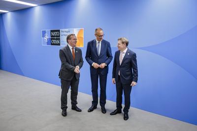 Gipfeltreffen der NATO-stock-photo
