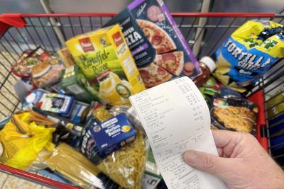 Inflationsrate sinkt im Maerz leicht,Lebensmittelpreise steigen erneut-stock-foto