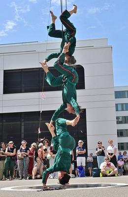 Odyssee in C ? Eine Tanzreise durch Chemnitz-stock-photo