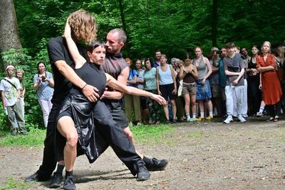 Odyssee in C ? Eine Tanzreise durch Chemnitz-stock-foto