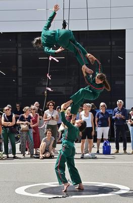 Odyssee in C ? Eine Tanzreise durch Chemnitz-stock-foto