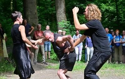 Odyssee in C ? Eine Tanzreise durch Chemnitz-stock-foto
