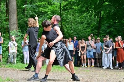 Odyssee in C ? Eine Tanzreise durch Chemnitz-stock-foto